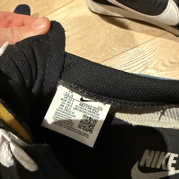 Nike Air Tailwind 79 Size 11.5 Black Mens - Picture 6 of 6